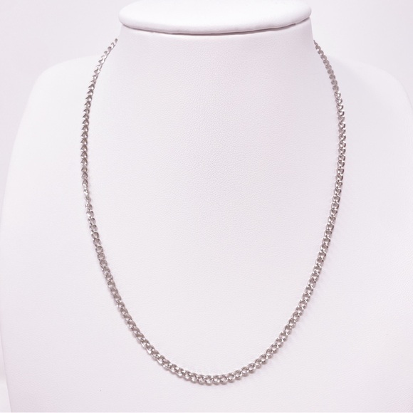 Stainless Steel Silver Necklace - Picture 3 of 10